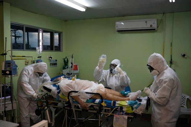 Brasil lidera en muertes de enfermeros por COVID-19