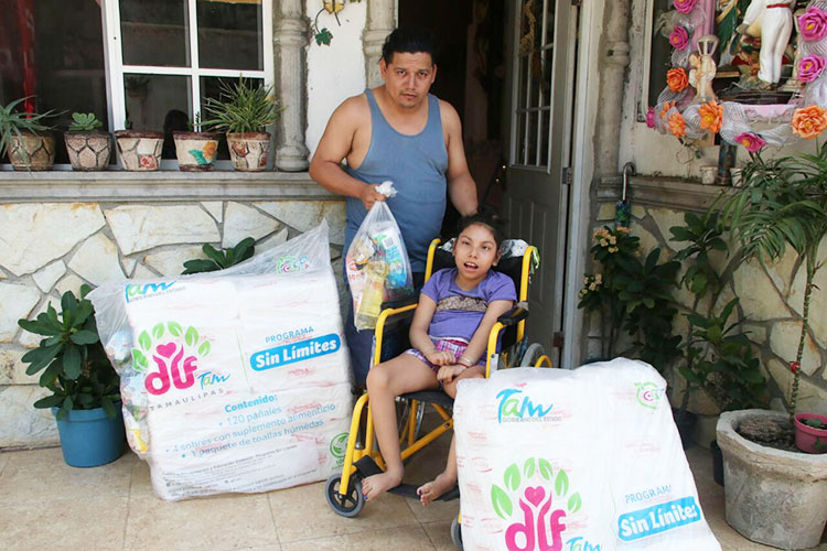 Brinda DIF Tampico todo su apoyo a Personas con Discapacidad*