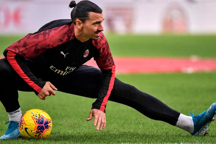 Alivio para el Milán; Ibrahimovic con problema muscular