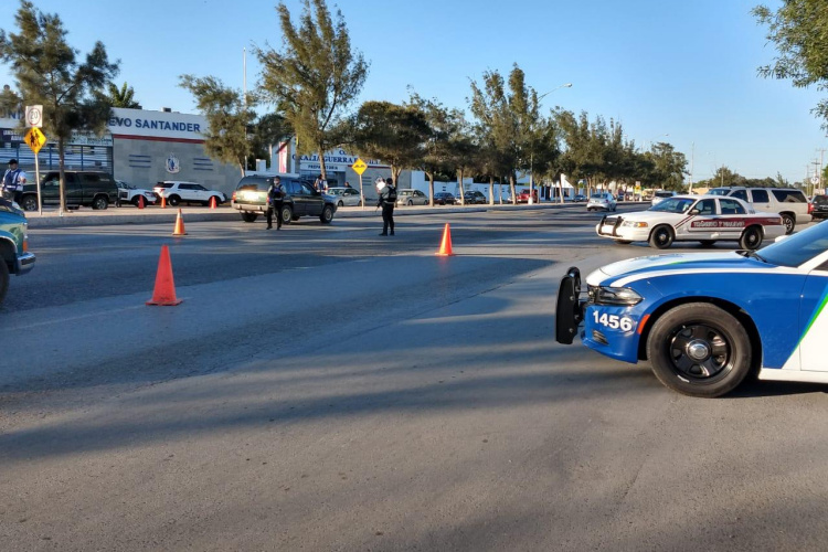 Intensifican operativo “Quédate en casa” en Matamoros