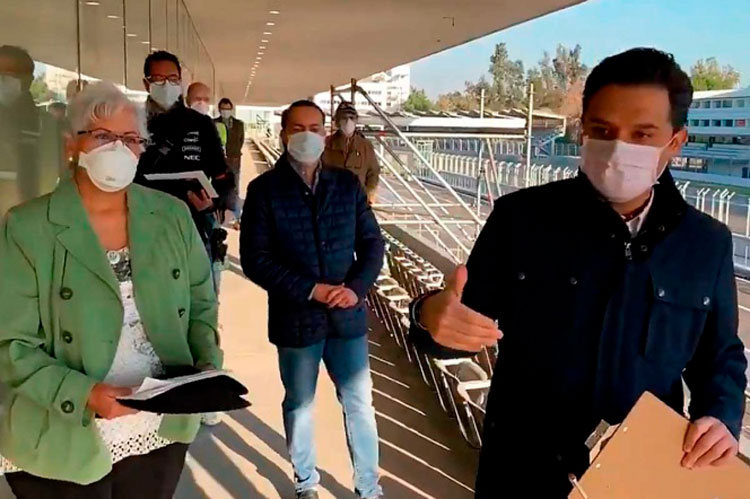 Construyen ‘Hospital de Expansión’ COVID-19 en Autódromo Hermanos Rodríguez