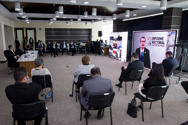Rinde Rector de la UAT segundo informe de labores