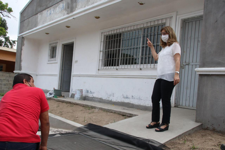 Sin Interrupciones la construcción de los nuevos espacios de Atención a los adultos mayores del DIF Tampico