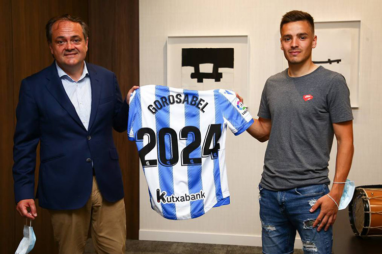 La Real Sociedad renueva a Gorosabel hasta 2024