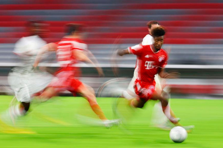 Kingsley Coman con sólo 24 años ha ganado ya ¡nueve ligas!