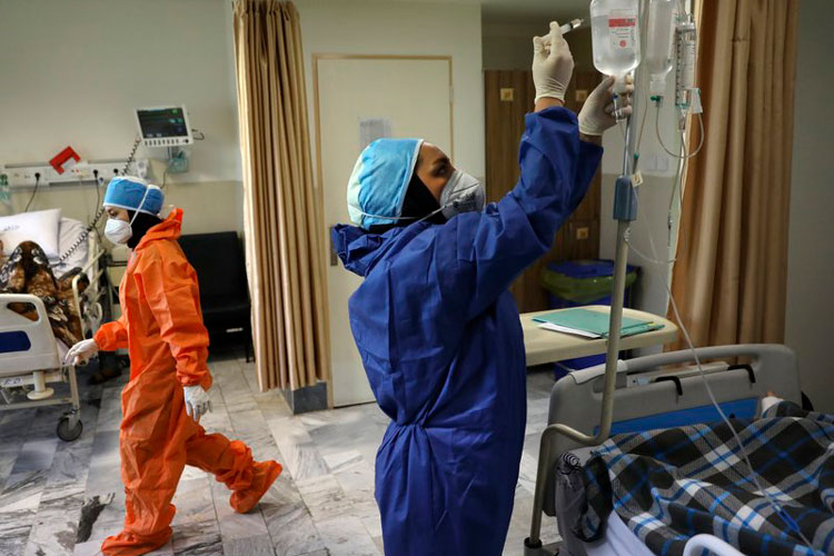 Repunte de casos de coronavirus diarios preocupa en Irán