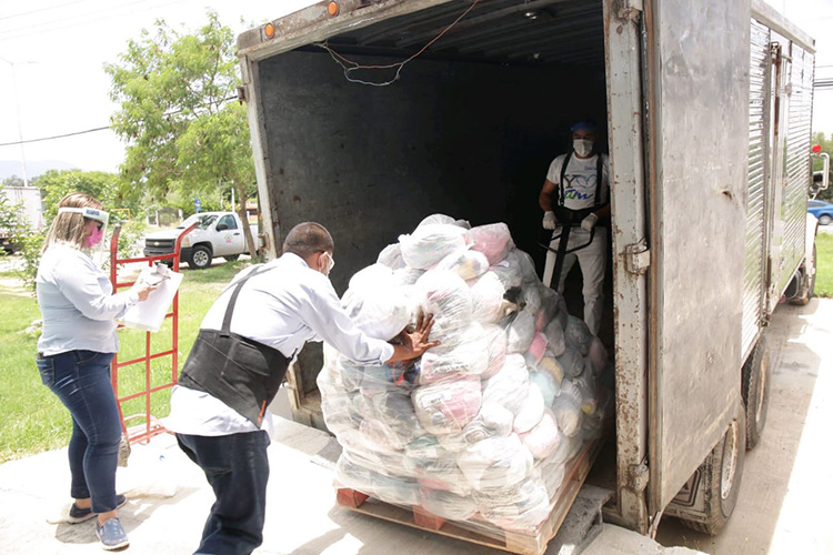 Envía Tamaulipas ayuda a familias de Yucatán y Quintana Roo afectadas por tormenta tropical