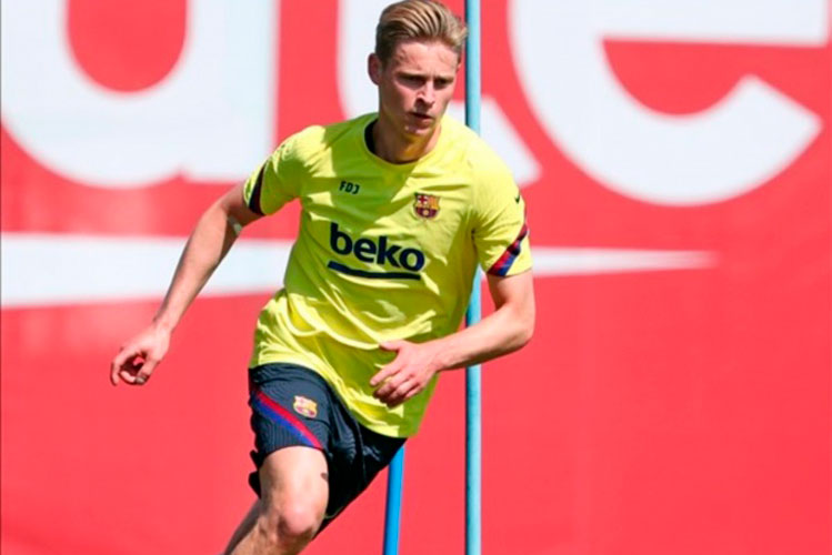 Frenkie de Jong aumenta las preocupaciones del Barcelona