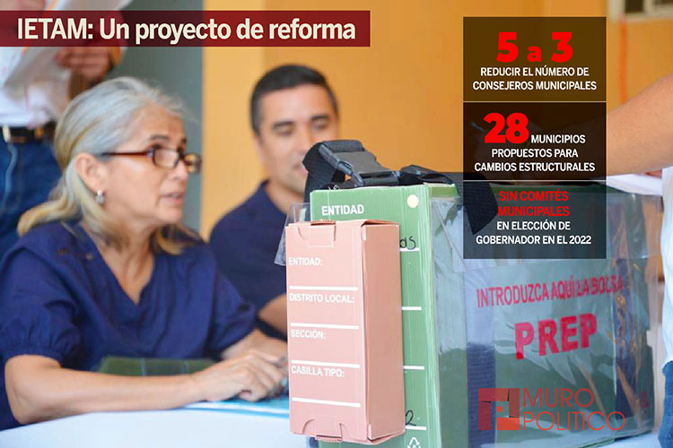 Ratifican a 10 funcionarios del IETAM