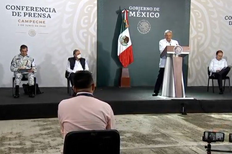 “Ya tocó fondo” la crisis económica, afirma AMLO