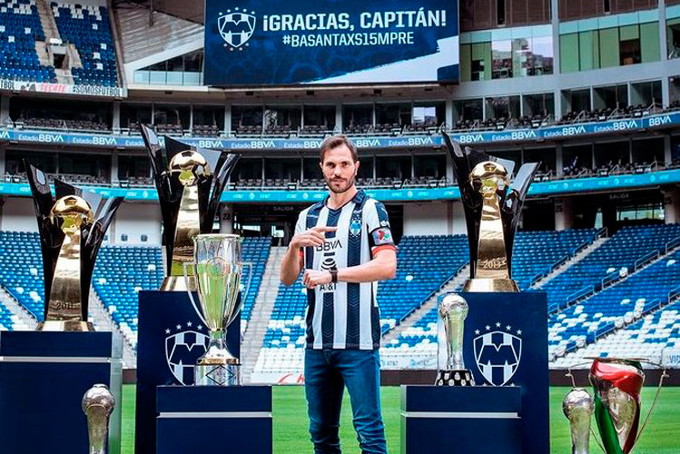 José María Basanta se despide del Monterrey