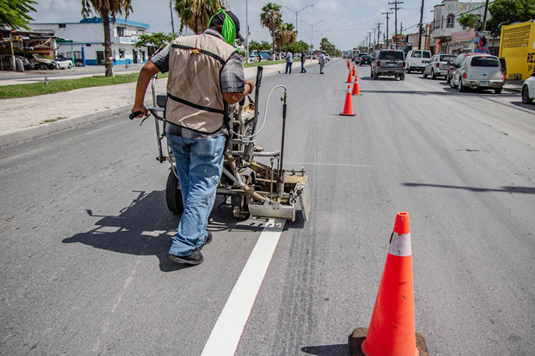 Trabaja Gobierno de Matamoros por vialidades más modernas y seguras