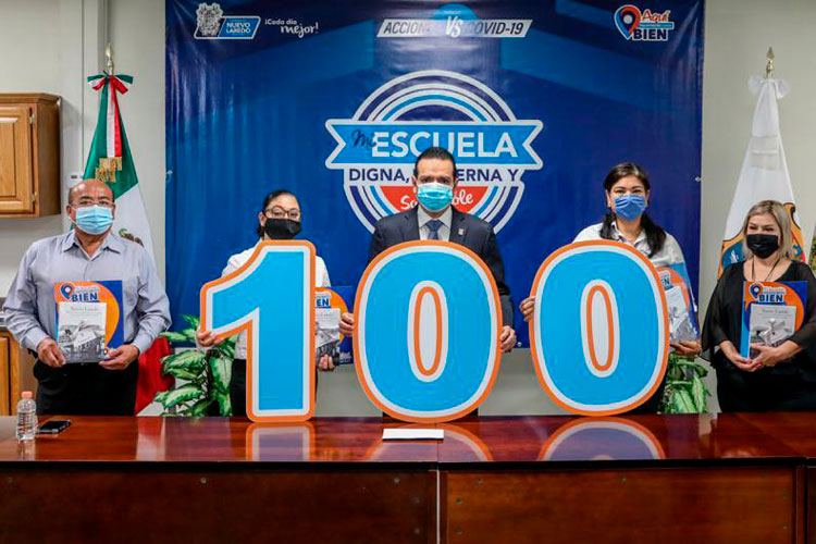 Beneficia Rivas a 100 espacios educativos por segunda vez