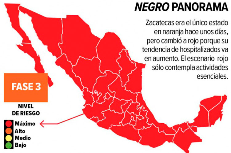 México, al rojo vivo por Covid-19