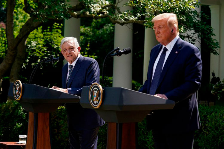 ‘Usted nunca ha buscado imponernos nada’: López Obrador a Trump