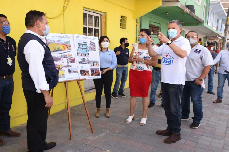 Recuperan Imagen Urbana en Zona del triangulo y Plaza Del Mariachi