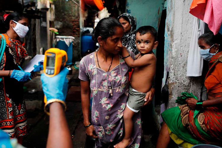 India ya es el tercer país con más casos de covid-19