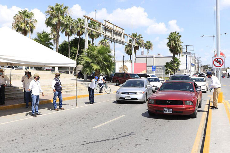 Gobierno busca frenar cruce de Texanos a Tamaulipas