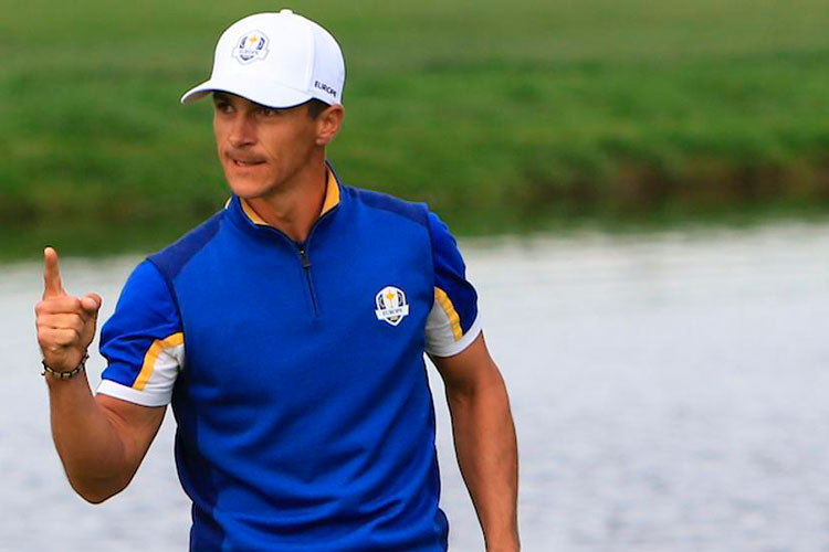 Levantan suspensión del golfista Olesen