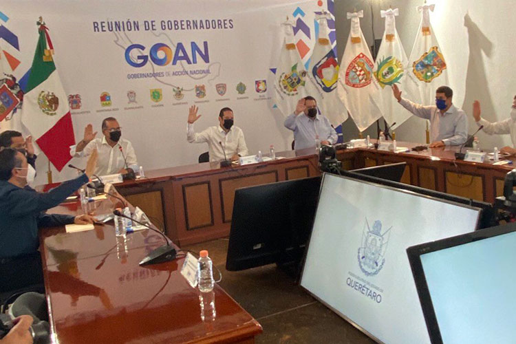 Francisco Domínguez, nuevo presidente de la Asociación de Gobernadores del PAN