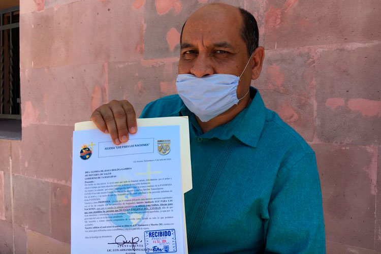 Disponen de iglesia para consultorio médico