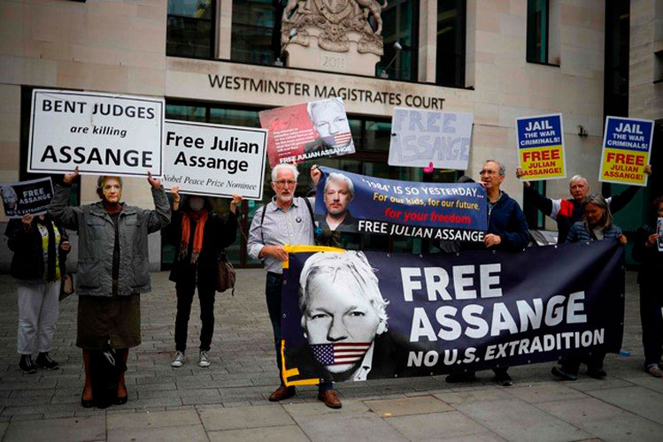 Más de 40 organizaciones piden liberación “inmediata” de Assange