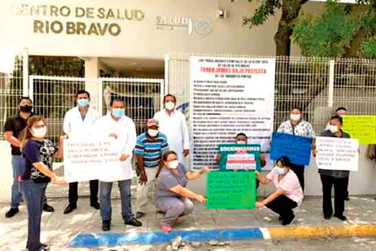 Exigen insumos, bases y presupuesto, personal de salud