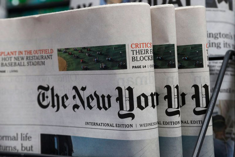 New York Times retira parte de su personal de Hong Kong