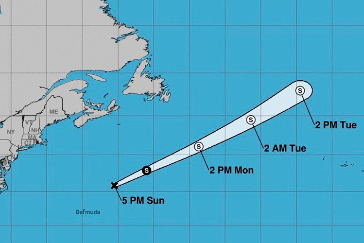 La tormenta Edouard se aleja de EEUU