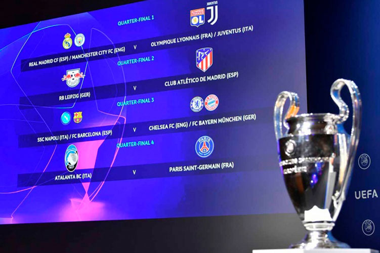 Definidos los Cuartos de Final de la Champions League