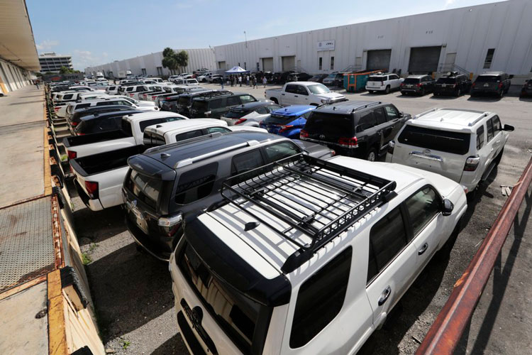 EU: confiscan carros destinados ilegalmente a Venezuela