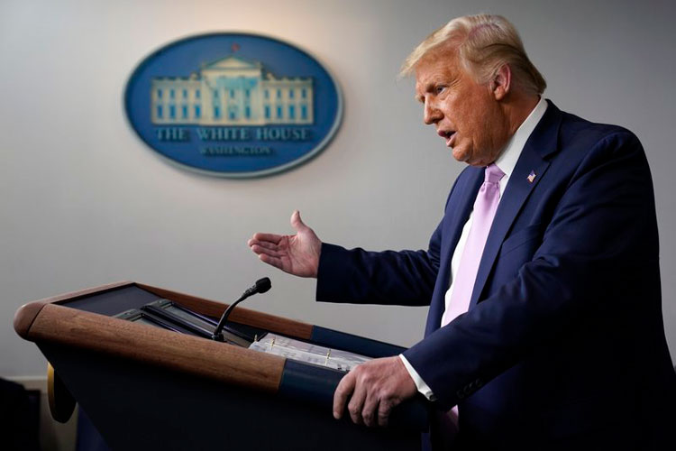 Trump planea atacar a Biden en su propio pueblo natal