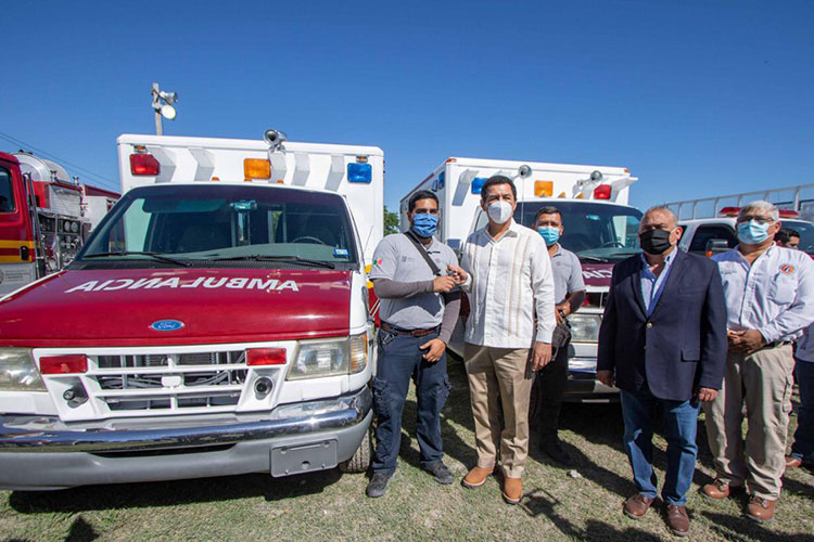 Fortalece Gobierno de Matamoros equipo de Limpieza Pública y Protección Civil