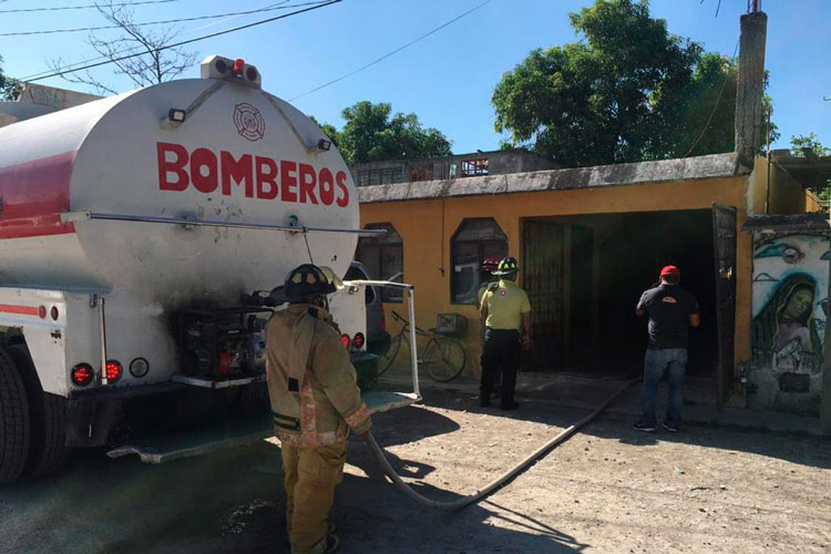 Causa alarma incendio en la colonia Progreso