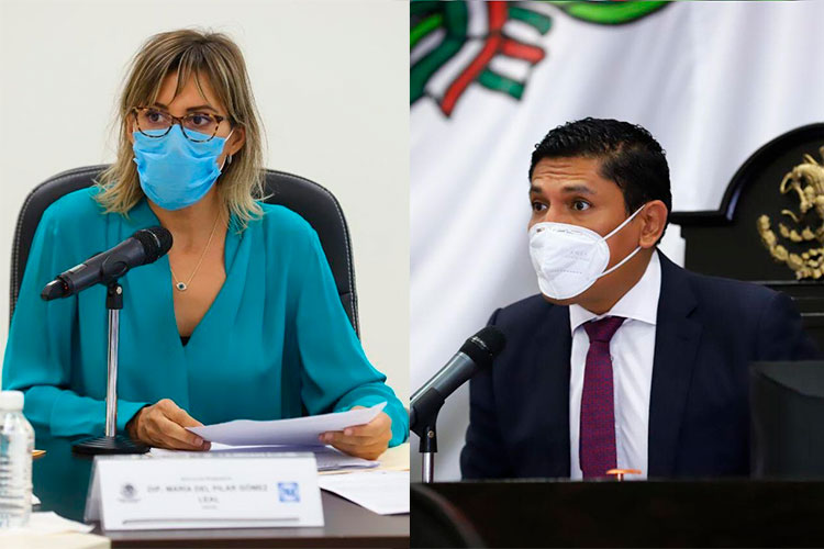 Pilar Gómez y Arturo Soto piden licencia al Congreso