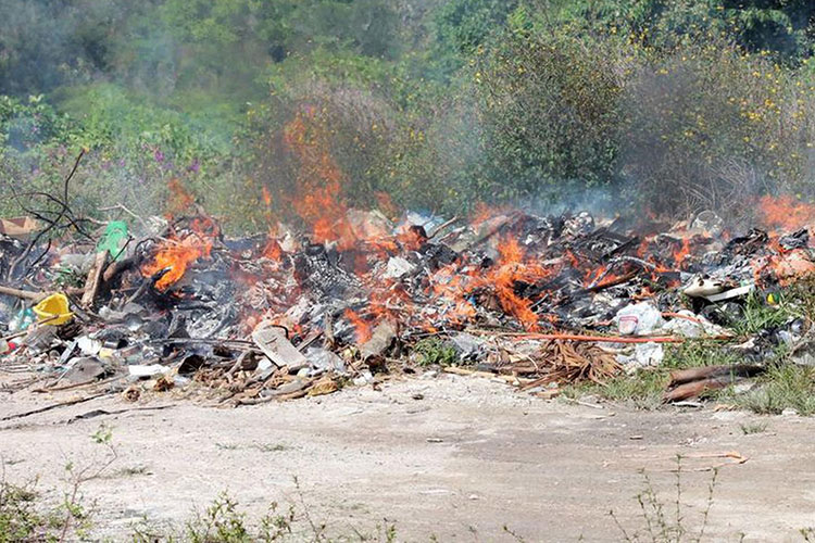 Pide Gobierno a Municipios evitar incineración de basura