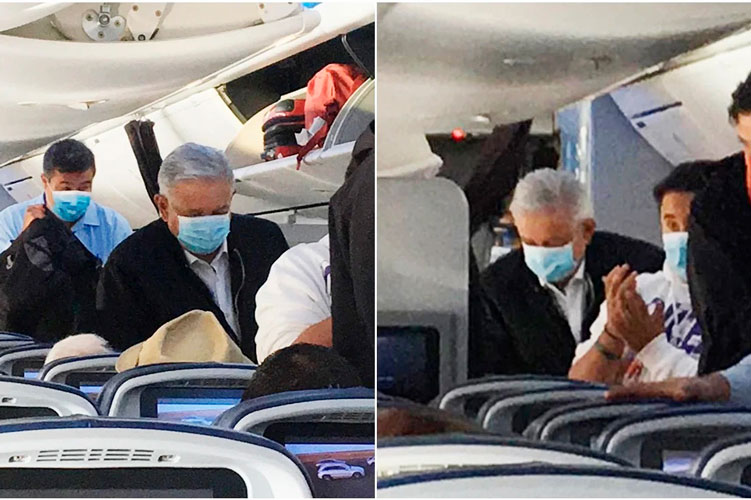 Tras paso del huracán “Delta”, AMLO viaja para supervisar trabajos del Tren Maya