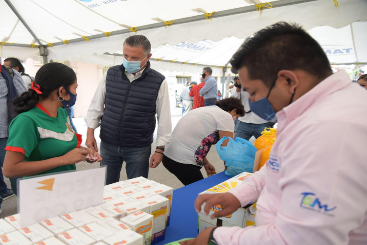 Canasta básica al alcance de todos, garantiza Chucho Nader