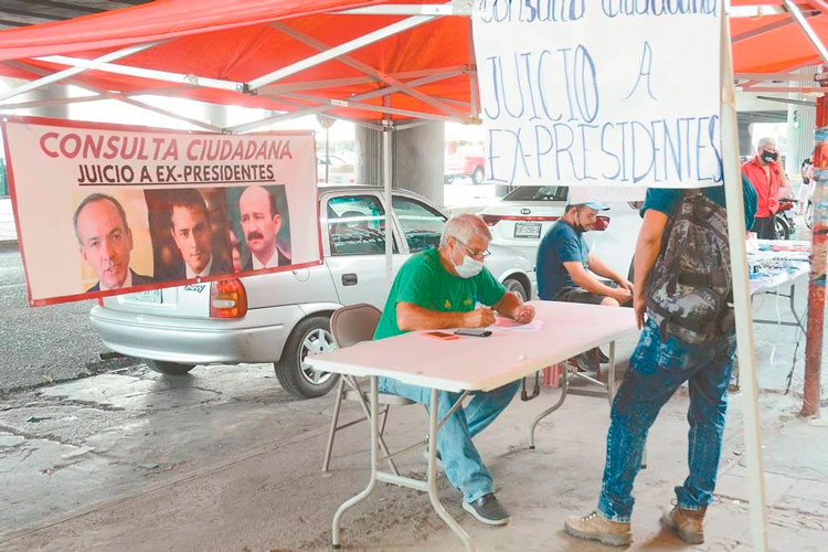 Juicio a expresidentes, sí; derroche en consulta, no: encuesta