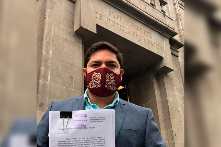 Impugna Luis Torre designación de Alcaldesa ante Suprema Corte