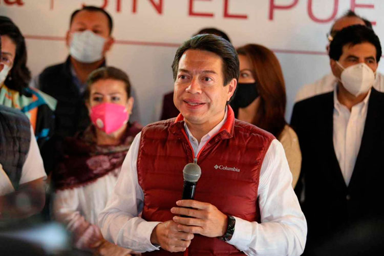 Llama Mario Delgado a la dirigencia de Morena estar a la altura y no descarrilar el proceso de renovación