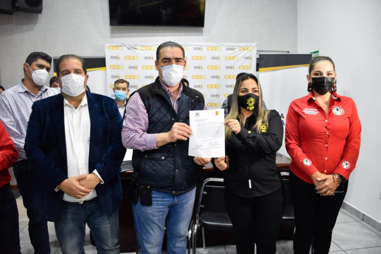 Morena logra coalición en NL; PAN va solo y PRI con PRD