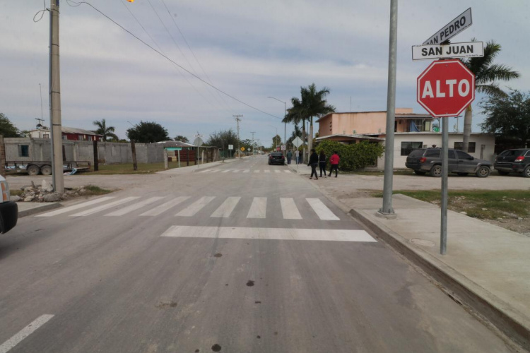 Entregan nuevo circuito vial en Matamoros