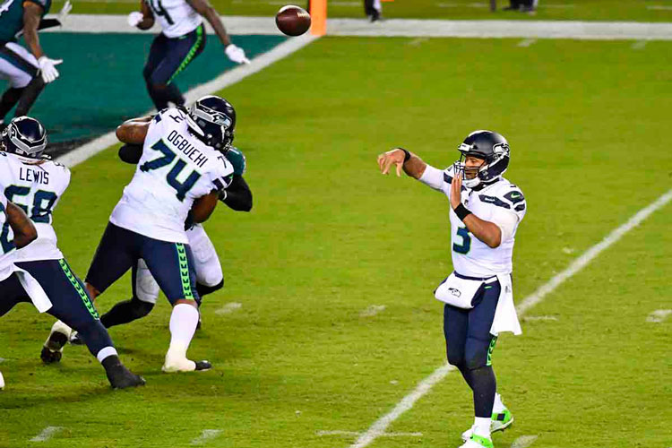 Seattle toma el liderato de su división y vence a Filadelfia