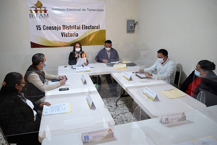 INE y IETAM se cuidarán de Covid19 en Tamaulipas