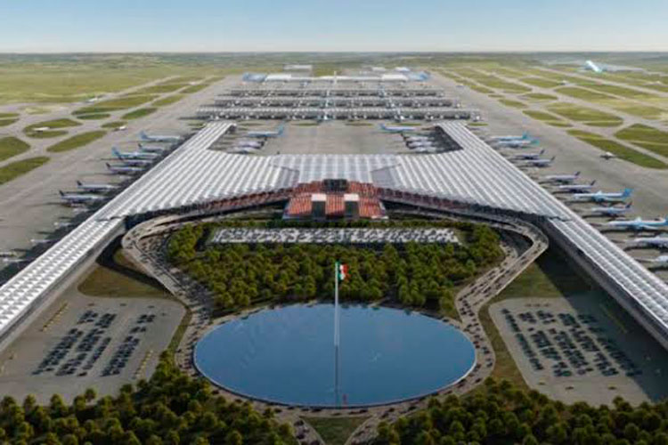 Inaugura AMLO primera pista de la base aérea del aeropuerto Felipe Ángeles
