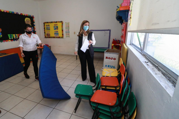 Rehabilita DIF Tampico sus guarderías infantiles