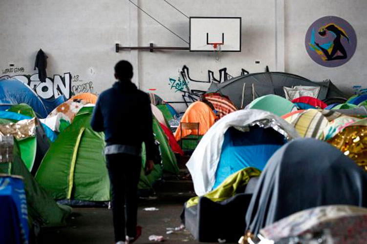 Las solicitudes de asilo en Europa caen con la pandemia