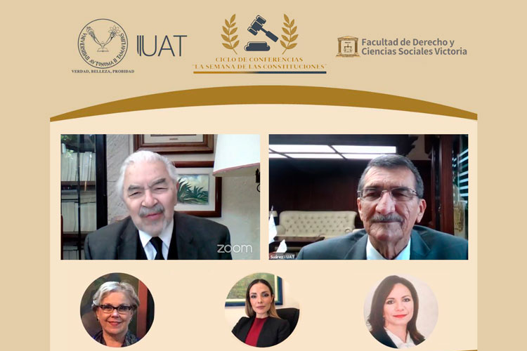 Inaugura Rector de la UAT Semana de las Constituciones