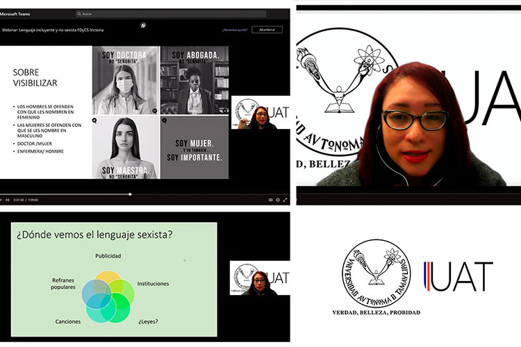 Promueve UAT conferencias sobre el lenguaje incluyente